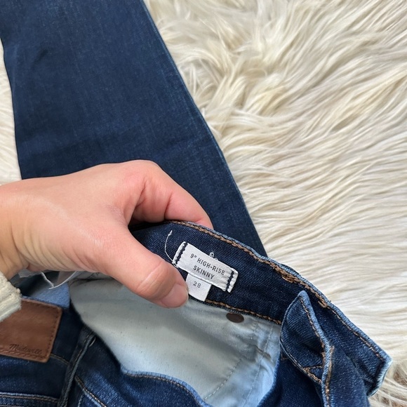 MADEWELL 9” High-Rise Skinny Jean - Picture 5 of 6